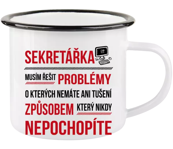 Plecháček Musím řešit problémy - sekretářka