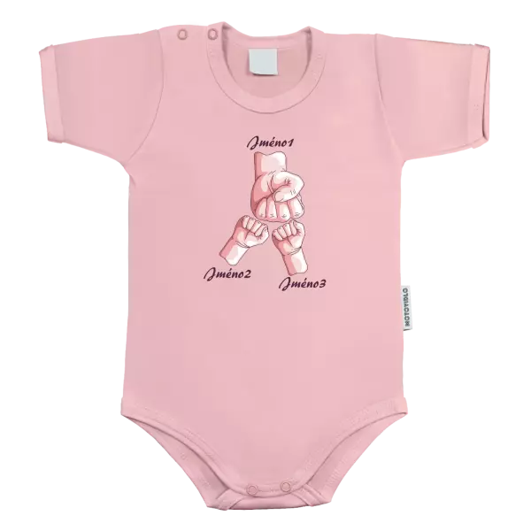 Dětské body Ručičky se jménem