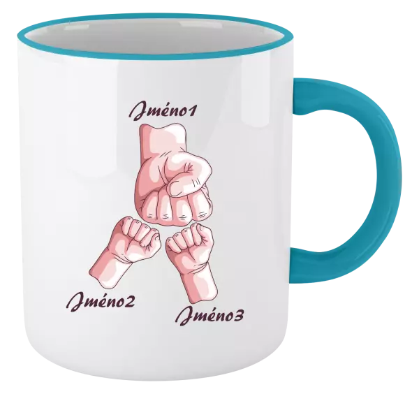 Hrnek Ručičky se jménem