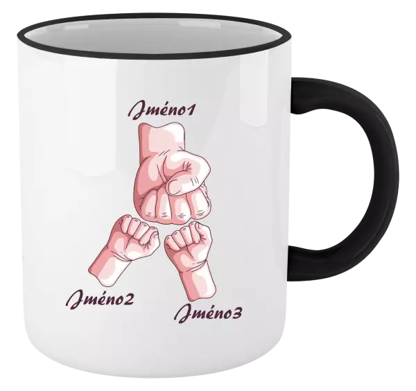 Hrnek Ručičky se jménem
