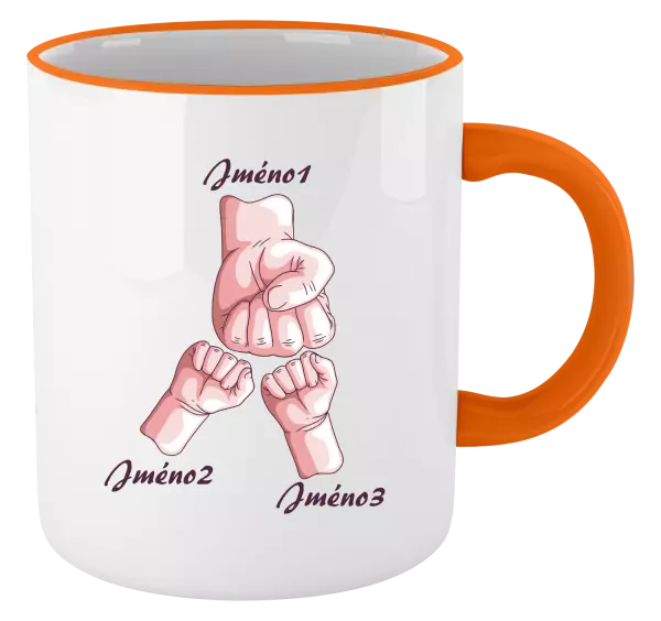 Hrnek Ručičky se jménem
