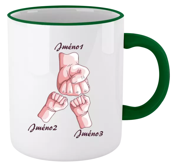 Hrnek Ručičky se jménem