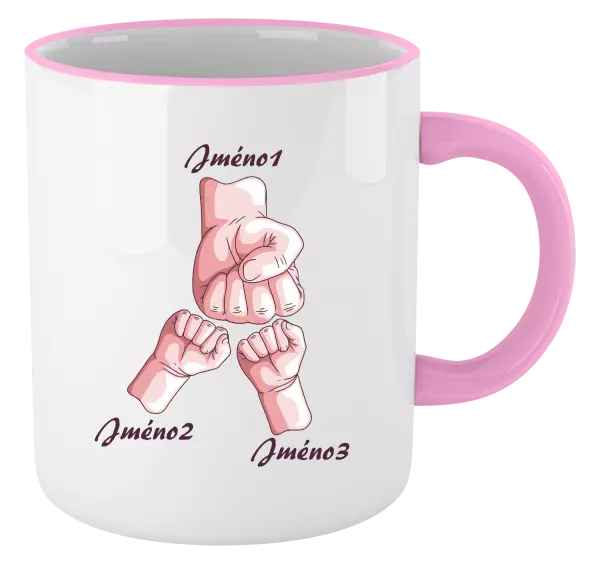 Hrnek Ručičky se jménem