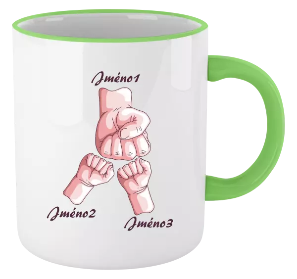 Hrnek Ručičky se jménem