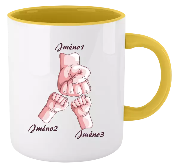Hrnek Ručičky se jménem