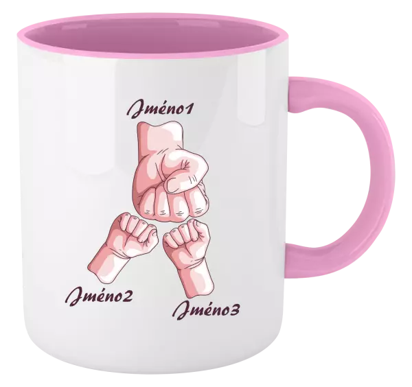 Hrnek Ručičky se jménem