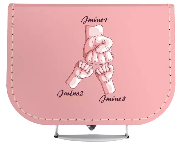 Kufřík Ručičky se jménem