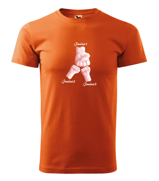 Pánské tričko Ručičky se jménem