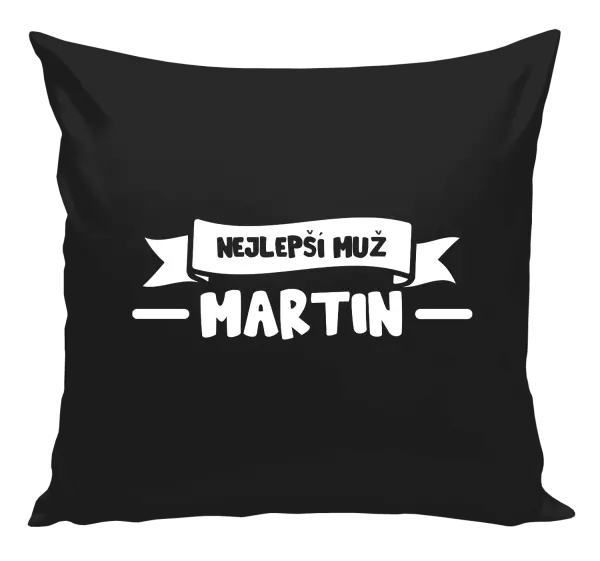 Polštář Nejlepší muž se jménem