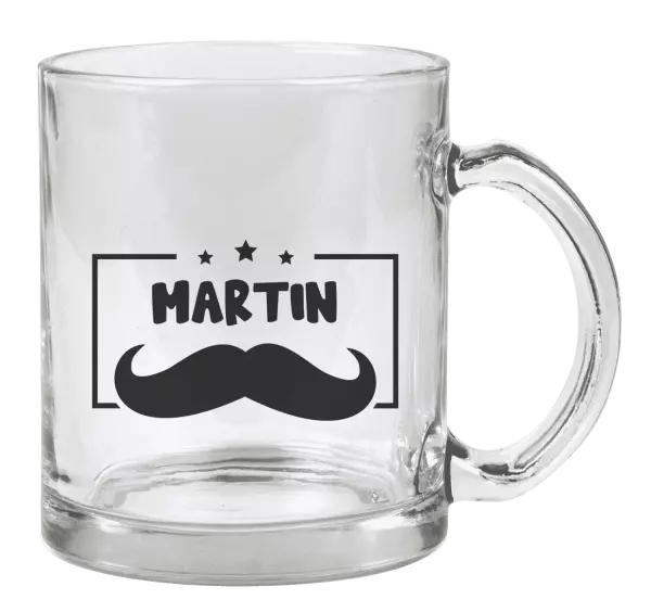 Hrnek Knírek se jménem