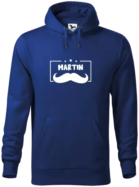 Pánská mikina Knírek se jménem