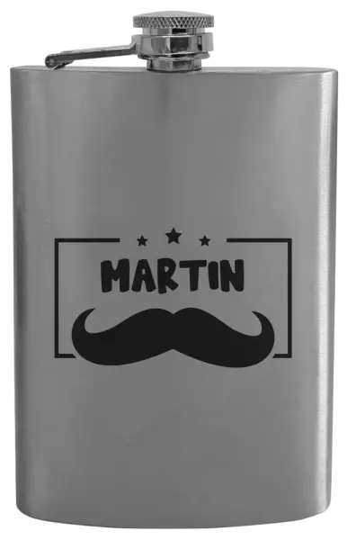 Placatka Knírek se jménem