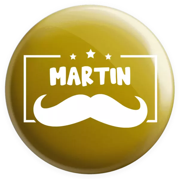 Placka Knírek se jménem