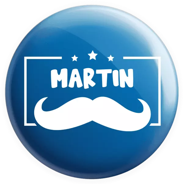 Placka Knírek se jménem