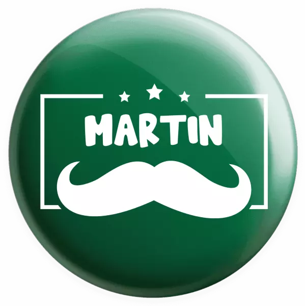 Placka Knírek se jménem