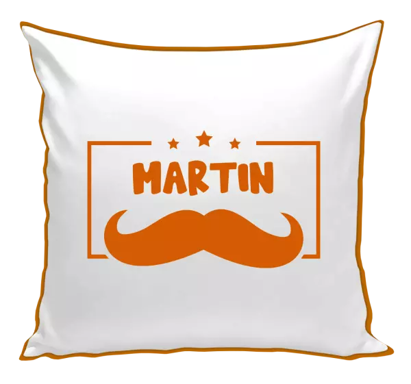 Polštář Knírek se jménem