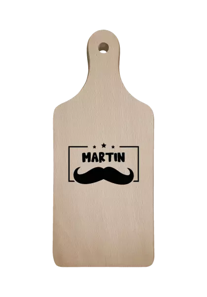 Prkénko Knírek se jménem