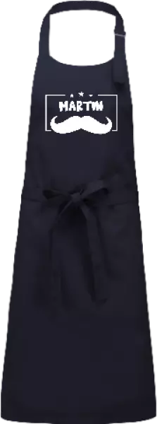 Zástěra Knírek se jménem