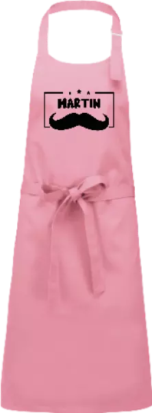 Zástěra Knírek se jménem