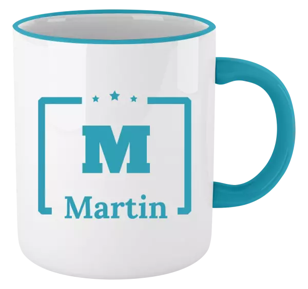 Hrnek Jméno s iniciálou