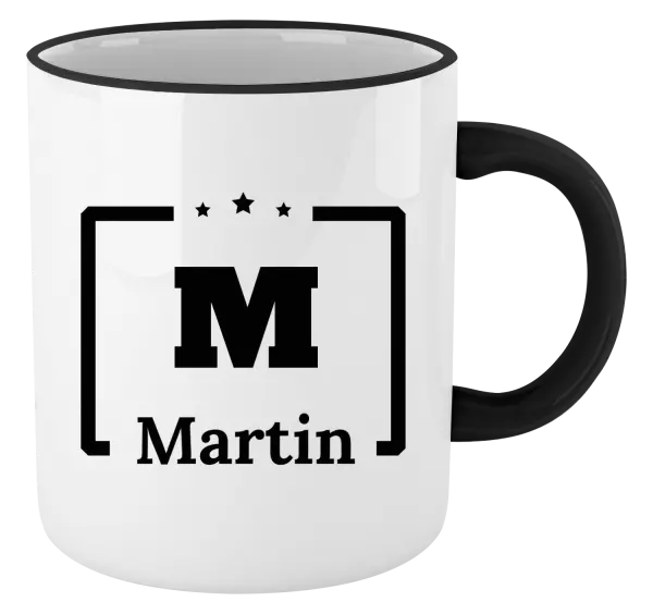 Hrnek Jméno s iniciálou