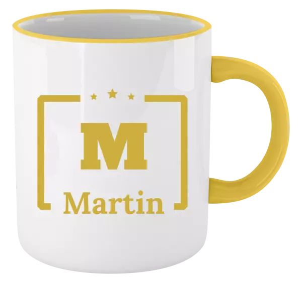 Hrnek Jméno s iniciálou