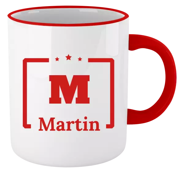 Hrnek Jméno s iniciálou