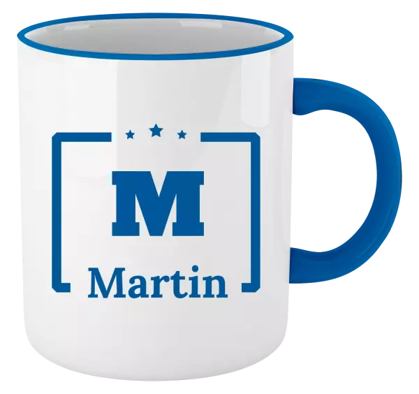 Hrnek Jméno s iniciálou