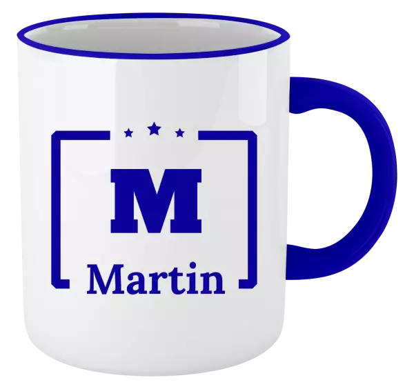 Hrnek Jméno s iniciálou