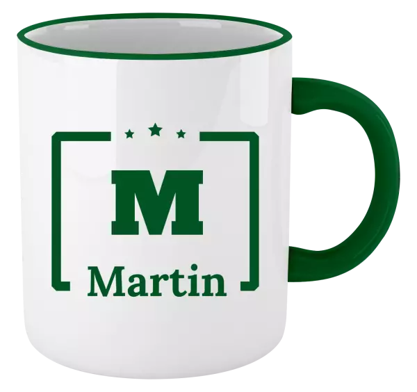 Hrnek Jméno s iniciálou