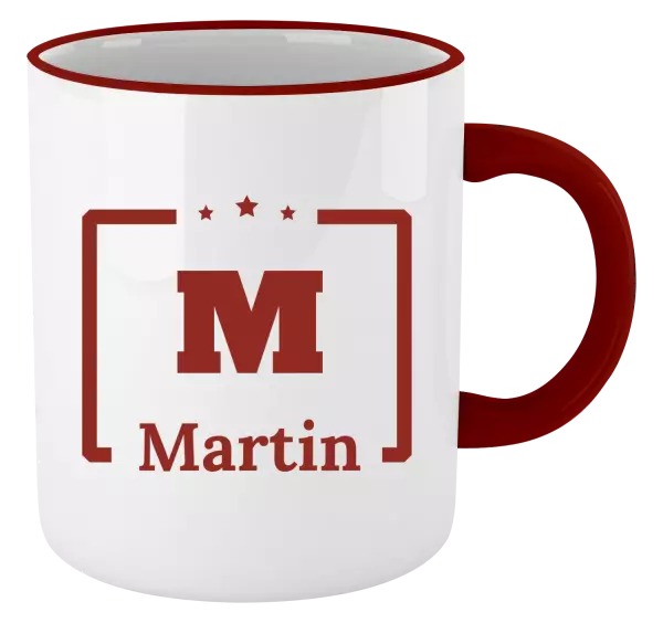 Hrnek Jméno s iniciálou