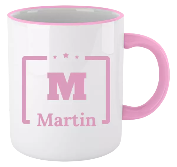 Hrnek Jméno s iniciálou