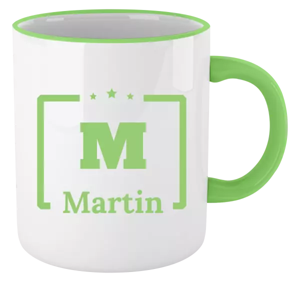 Hrnek Jméno s iniciálou