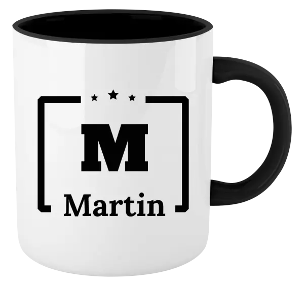 Hrnek Jméno s iniciálou