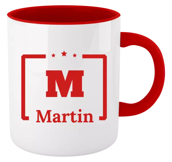 Hrnek Jméno s iniciálou