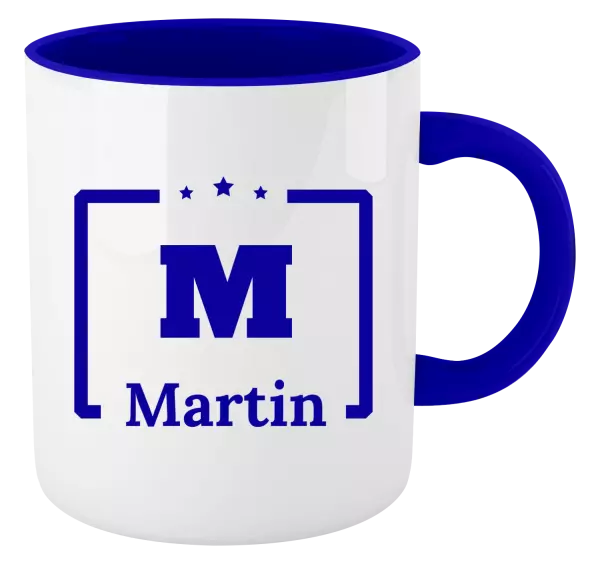 Hrnek Jméno s iniciálou