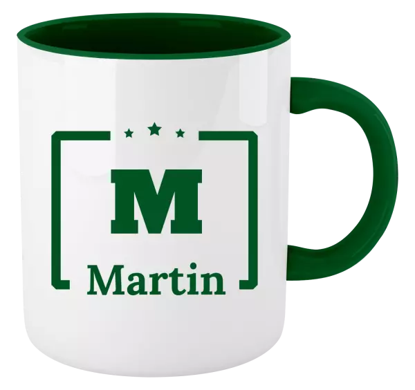 Hrnek Jméno s iniciálou