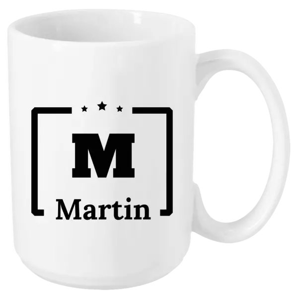 Hrnek Jméno s iniciálou