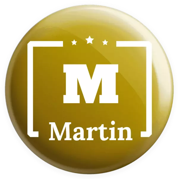 Placka Jméno s iniciálou