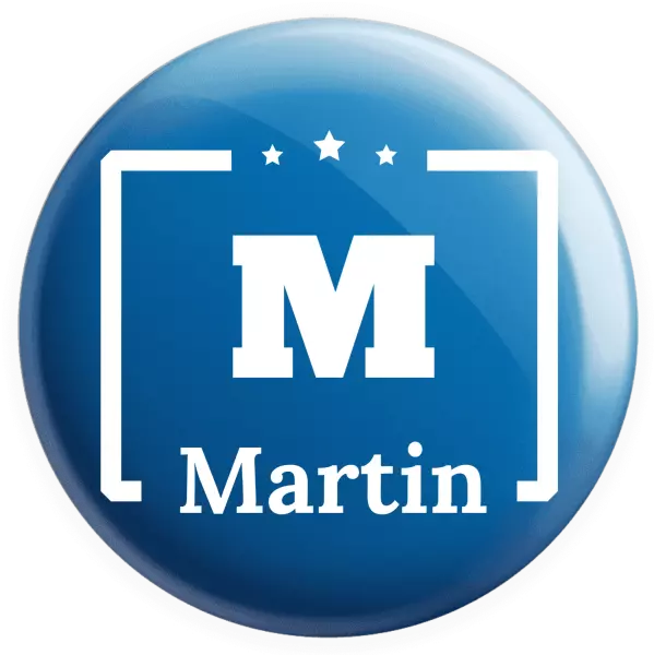 Placka Jméno s iniciálou