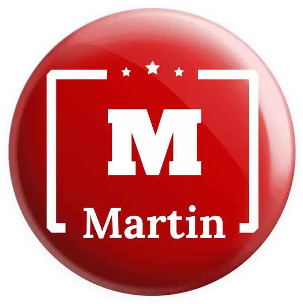 Placka Jméno s iniciálou