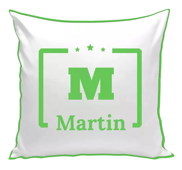 Polštář Jméno s iniciálou