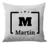 Polštář Jméno s iniciálou