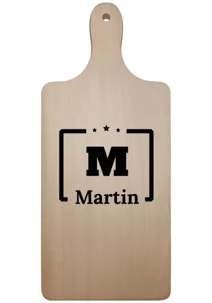 Prkénko Jméno s iniciálou