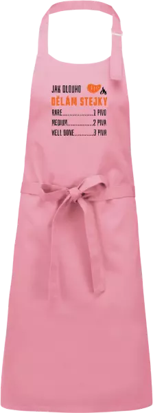 Zástěra Jak dlouho dělám stejky