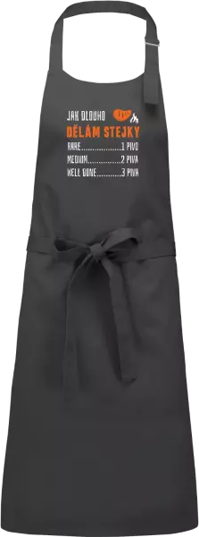 Zástěra Jak dlouho dělám stejky