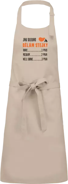 Zástěra Jak dlouho dělám stejky