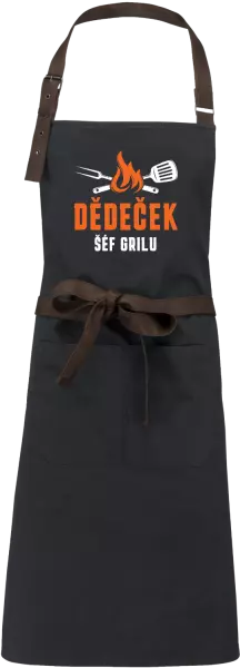 Zástěra Dědeček šéf grilu