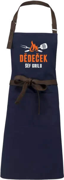 Zástěra Dědeček šéf grilu
