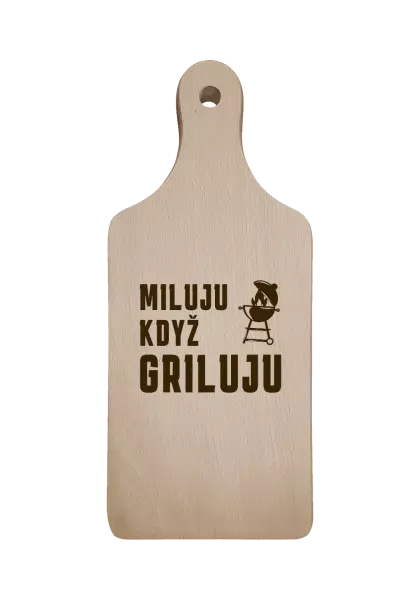 Prkénko Miluju když griluju